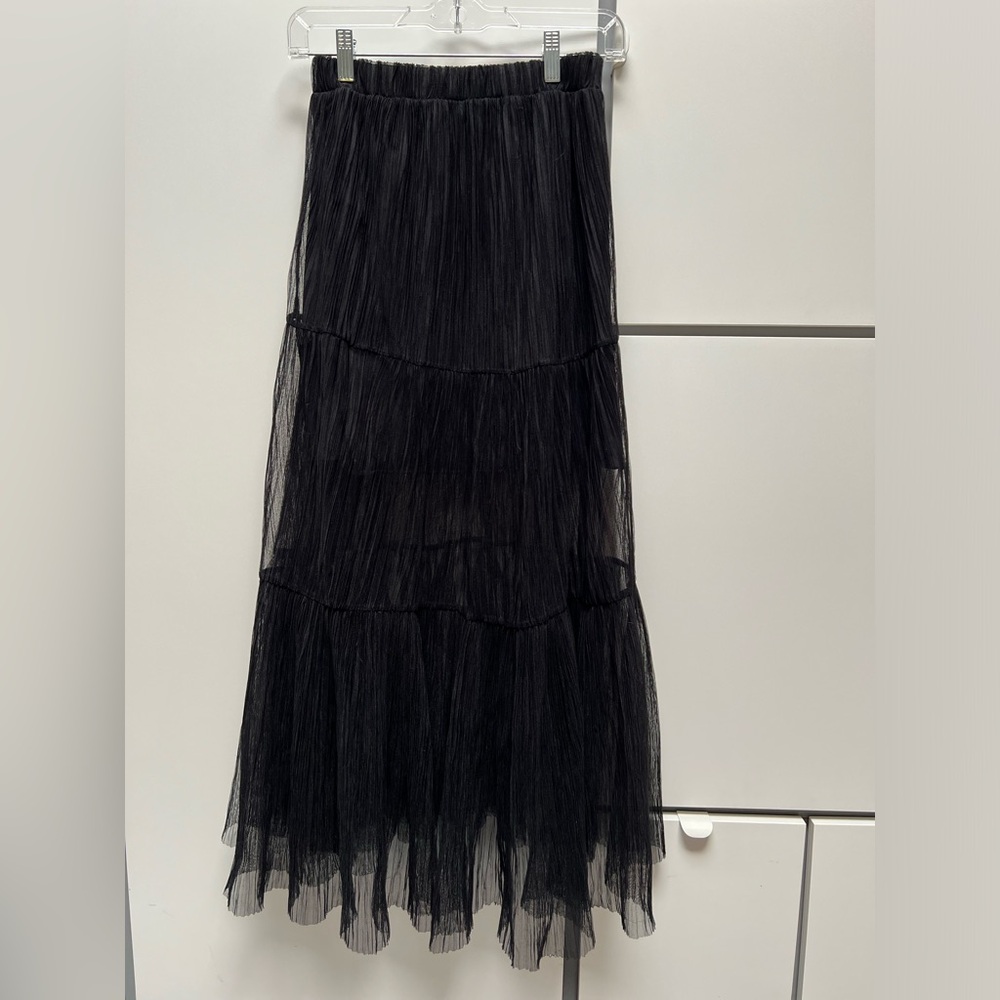 Bershka Tulle Sheer Skirt